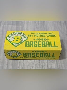1989 Bowman Factory Sealed Complete Set-- Highlighted by Ken Griffey Jr. Rookie
